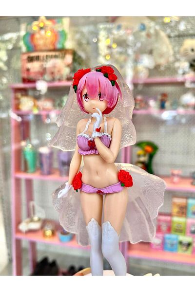 Wisevelya Pink Anime Figure Girl