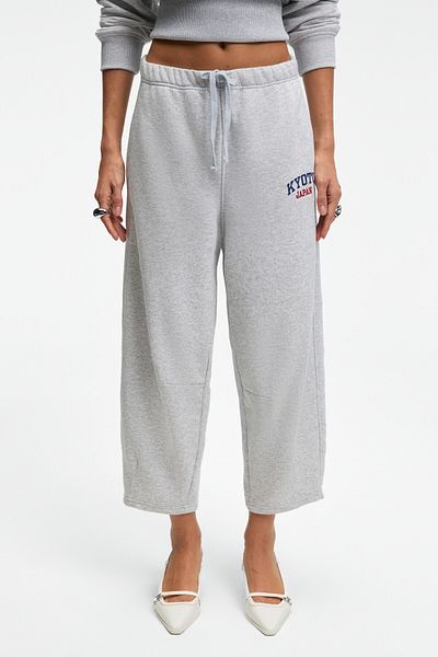 GRIMELANGE Erevyn Women's Relaxed Cut Grimelange Sweatpants with Pinch Detail at the Hem
