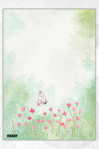 Ficksy دفتر ملاحظات A5 بدون خطوط - 50 ورقة - مذكرة - دفتر ملاحظات - ورق ملاحظات