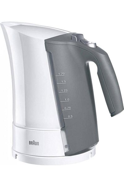 Braun Fierbator WK 500 Multiquick 5, 3000 de wati, 1,7 L, alb