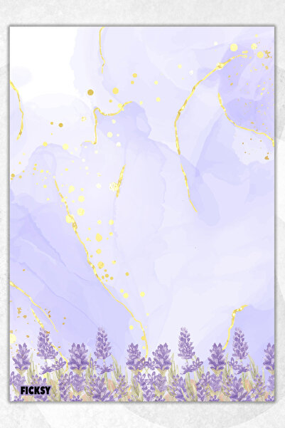 Ficksy ورق ملاحظات على شكل زهرة - مقاس A5 - 50 ورقة - مفكرة - مذكرة - مفكرة - قائمة المهام - دفتر ملاحظات