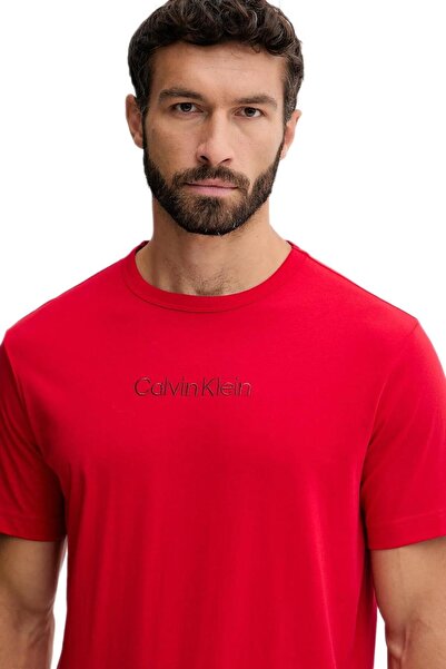 Calvin Klein Men's Red T-Shirt 000Nm2748E