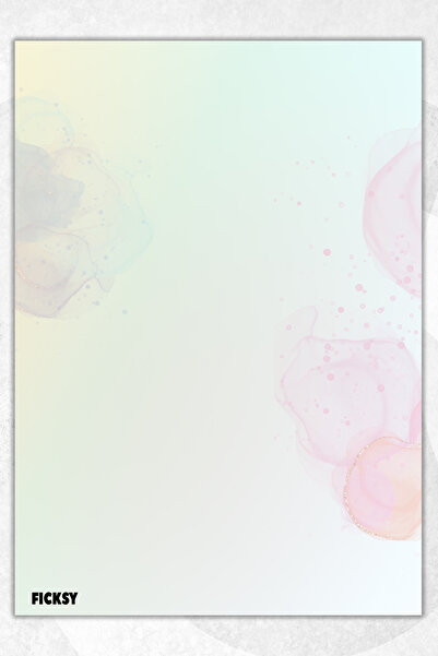 Ficksy دفتر ملاحظات A5 بدون خطوط - 50 ورقة - مذكرة - دفتر ملاحظات - ورق ملاحظات