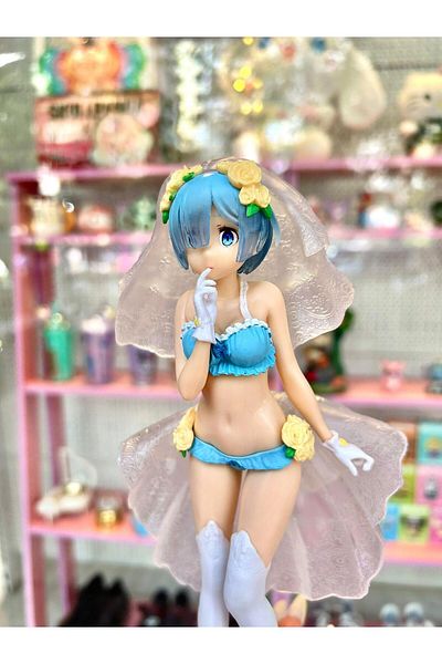 Wisevelya Blue Anime Figure Girl