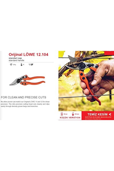 LOVE LÖWE 12.104 BUDAMA MAKASI - MADE İN GERMANY
