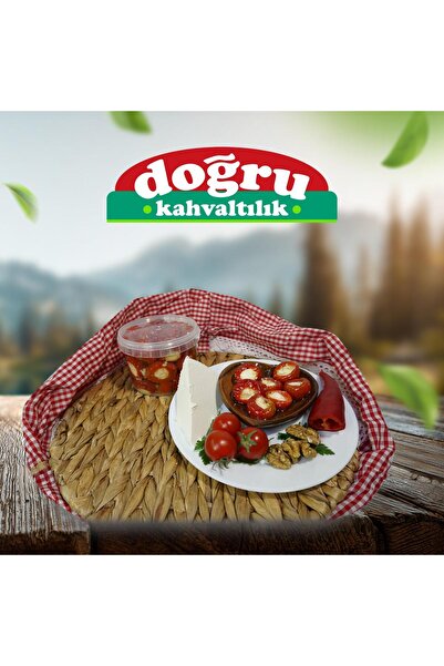 9M Peynir Dolgulu Kiraz Biber Turşusu 500 gr Tatlı Acı Gurme Meze