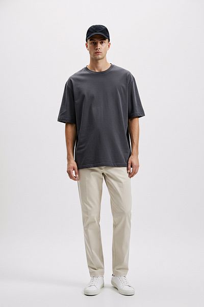 Kozik Men's Oversize Basic T-Shirt Unisex 100% Cotton Comfortable Fit