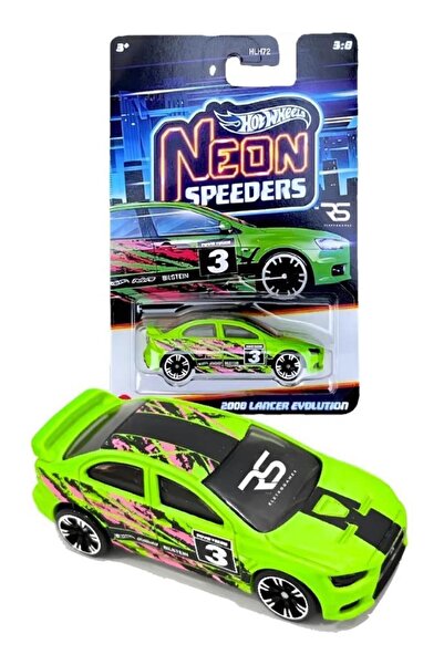 HOT WHEELS Neon Yarışçılar - 2008 LANCER EVOLUTION JCB02