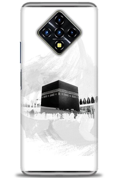 MRCİLETİSİM İnfinix Zero 8 Kılıf HD Baskılı Kılıf - Kabe-i Münevvere