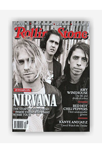 fırsatlar diyarı Nirvana Rock Müzik Kağıt Poster - Çerçevesiz
