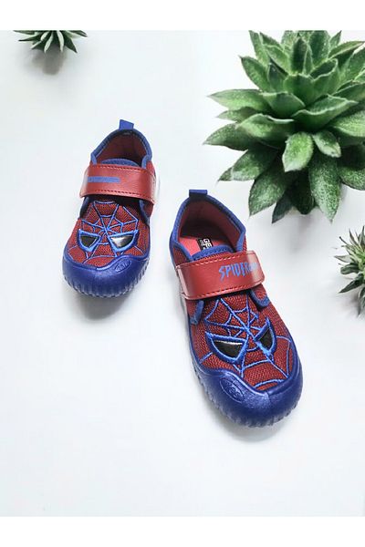 GEZER Full Orthopedic Velcro Adjustable Spiderman Summer Nursery Kindergarten Home Slippers