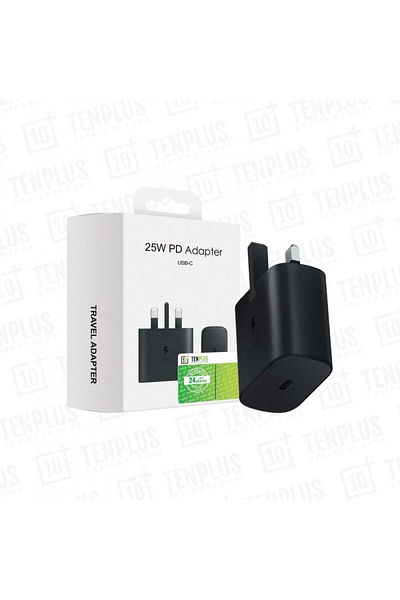 TENPLUS Ten Plus 25W USB-C Fast Wall Charger - Black