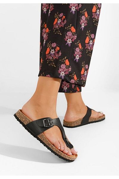 B T Shoes Rosanhi women's slippers, black