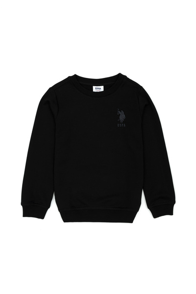 U.S. Polo Assn. Bluză basic cu decolteu la baza gâtului