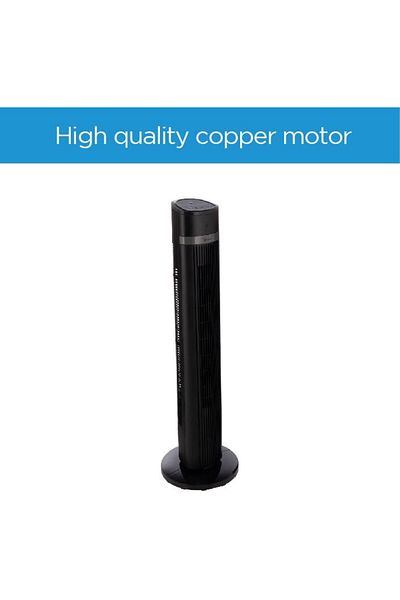 Midea Tower Fan with Multifunction Remote Control, 3 Wind Modes