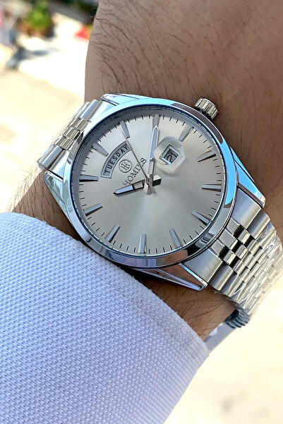 Homies ساعة يد رجالية أصلية من الفولاذ مع ضمان لمدة عامين مع صندوق وسوار هدية