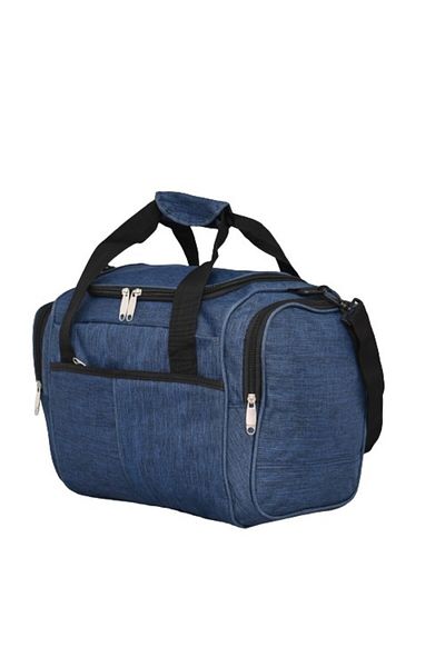 NO BRAND Travel bag for hand luggage 635-2, 20/30/40 cm, Textile, Blue