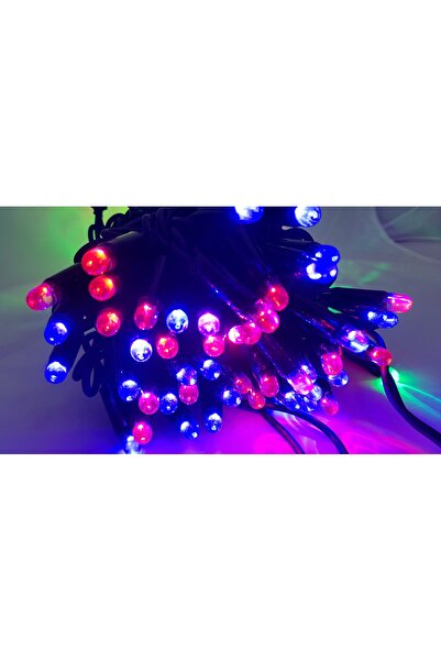 SDX Market Instalație de Crăciun, 6 m, liniară cu bliț, multicoloră, 60 LED-u...