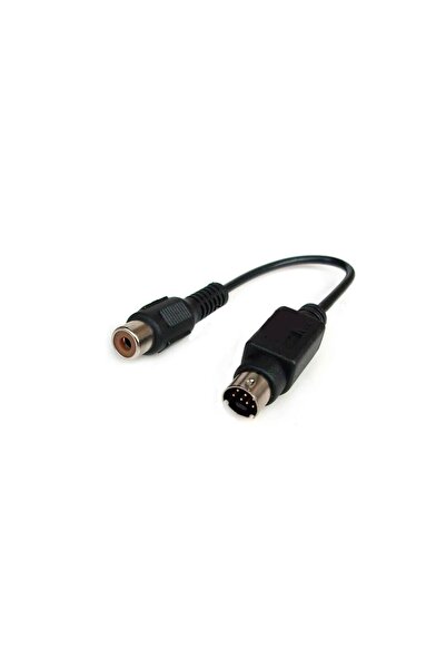 TR 6 inç 4 Pinli Erkek S-Video Çıkışı - RCA Dişi Kompozit Çıkışlı Video Adaptör Kablosu