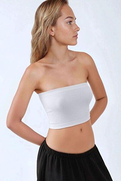 Hiccup Слім-фіт без бретелей короткий топ