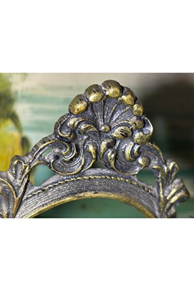 tayfuntufan antika koleksiyon Brass Desktop Picture Frame 13.5 cm Tall 14.5 cm Wide