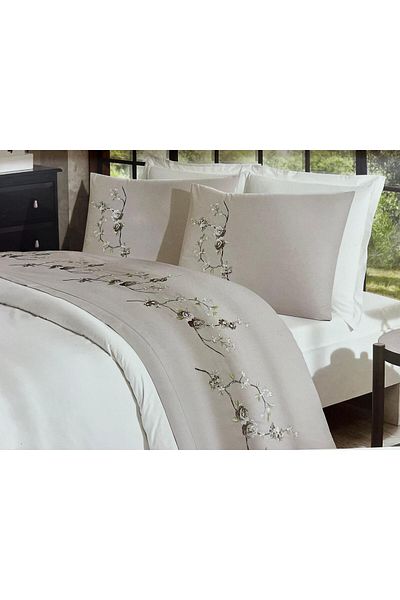 Özdilek Double Personality Bedding Set Embroidered 4 Pillows
