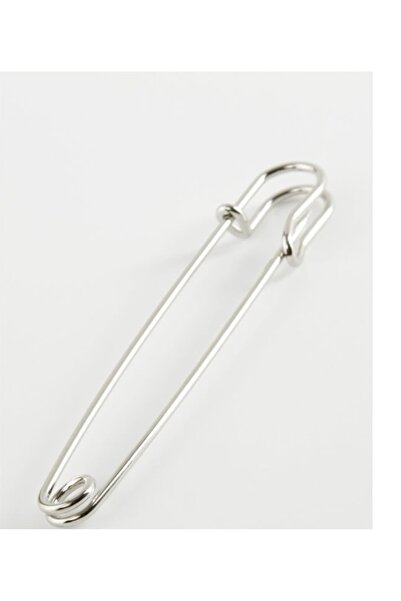 BEİLYS COSMETİCS & ACCESSORY 8,5 Cm Iskoç İğnesi, Nikel Renk, Çengelli İğne (...