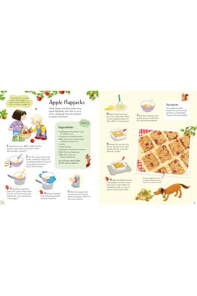 Usborne Children's book, Usborne, Poppy and Sam's Baking Book, 3+ years