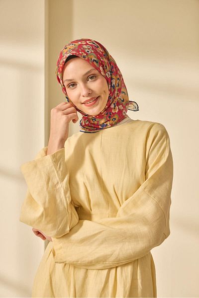 Silk Home Mine Pattern Soft Cotton Scarf