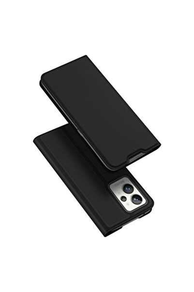 Felba Husă de protecție compatibilă cu Realme GT2 Pro, PU, Negru