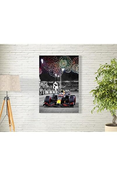 Generic لوحة فنية جدارية من فورمولا 1 من BPA® للديكور سهلة التعليق، 55×80 سم،...