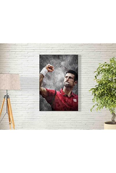 Generic لوحة فنية جدارية BPA® نوفاك ديوكوفيتش للديكور سهلة التعليق، 55×80 سم،...