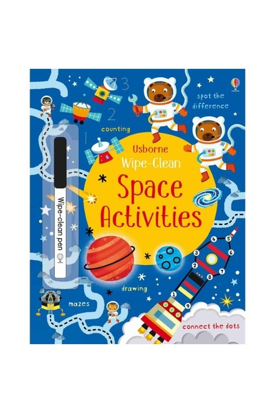 Usborne Write-and-erase activity book – Wipe-clean Space Activities