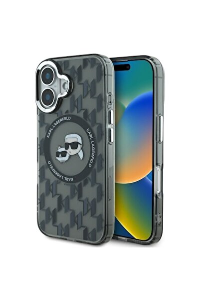 Air Husa Protectie pentru iPhone 16, Safe, B68, Lexgard, Monogram Karl&Choupe...