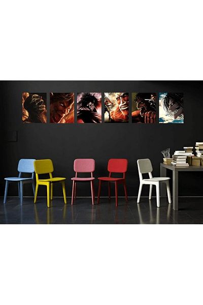 Generic BPA Japanese Anime Attack on Titan Poster Walls for Boys Bedroom Wall Decor Canvas Wall Art Boy Roo