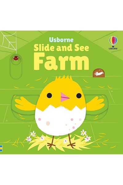 Usborne Children's book, Usborne, Slide and See Farm, 6+ months