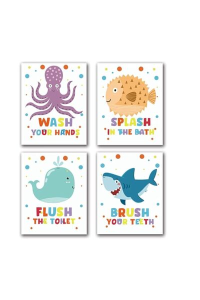 Generic لوحة فنية مطبوعة على قماش جداري من LONLONBANG، اقتباسات مضحكة وملونة ...