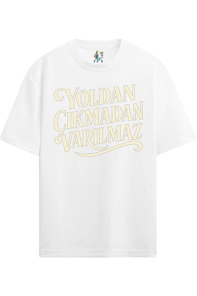 Castivo Fashion Unobtainable Off the Road” Typography Printed T-Shirt