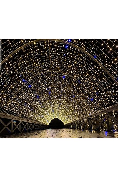 SDX Market Instalație de Crăciun, 20 m, liniară cu bliț, alb cald, 200 LED-ur...