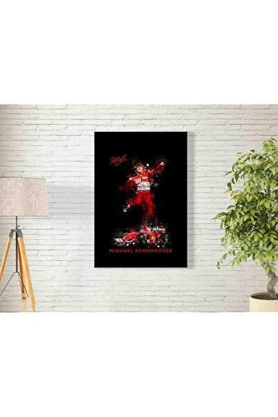 Generic لوحة فنية جدارية من مادة BPA® لمايكل شوماخر لتزيين الحائط سهلة التعلي...