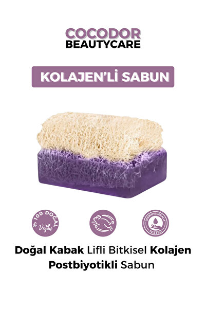 homeartplus Handmade Herbal Collagen & Pumpkin Fiber Soap – 120 g – Vibrant, ...