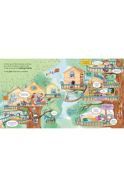 Usborne Children's book, Usborne, Miss Molly's School of Making Friends, 3+ years