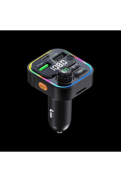 TENPLUS Ten Plus T3457 Car Charger and MP3 Player - Bluetooth - Black