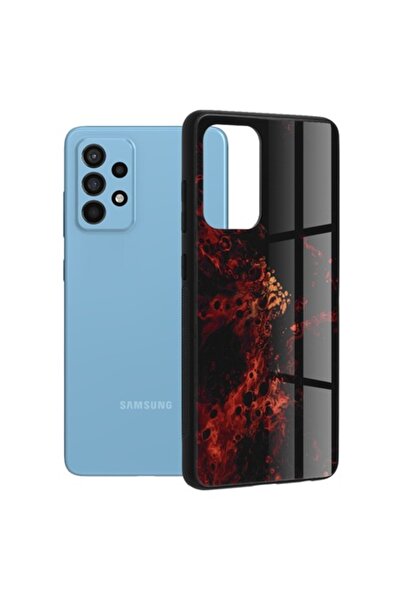 Air Carcasă de înaltă protecție pentru Samsung Galaxy A52 4G/A52 5G/A52s 5G, AIR, L42, plastic dur, Elegant Ruby