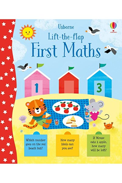 Usborne Carte pentru copii, Usborne, Lift-the-Flap Prima matematică, 3+ ani