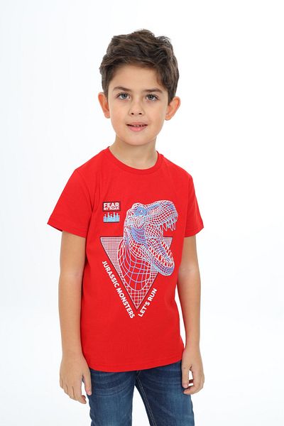 Toontoy Boy's Printed T-Shirt