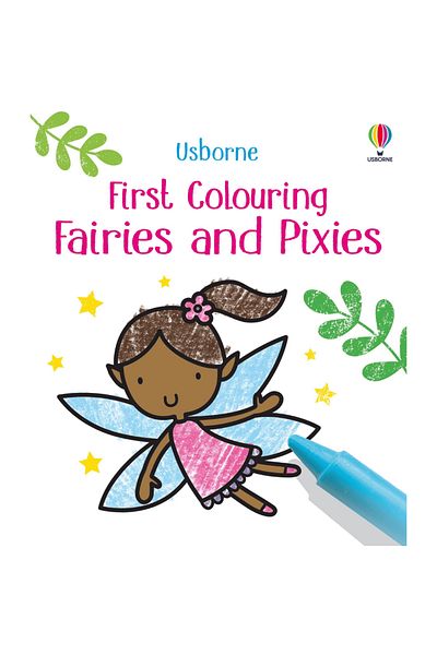 Usborne Children's book - First Colouring Fairies and Pixies