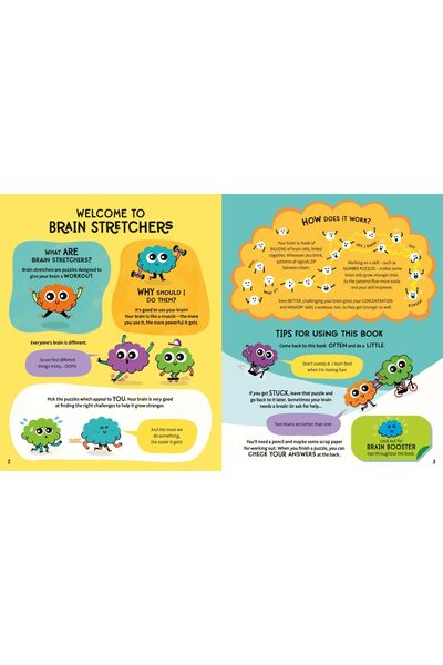 Usborne Children's book, Usborne, Brain Stretchers: Number Puzzles, 7+ years