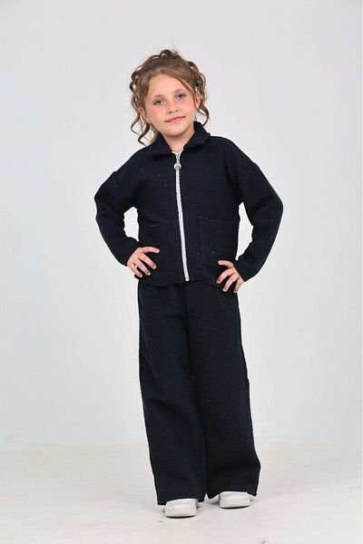 Toontoy Girl's Chanel Tracksuit Set