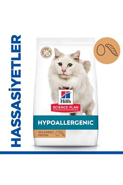 Hill's Science Plan Hypoallergenic Yumurtalı ve Böcekli Tahılsız Yetişkin Ked...